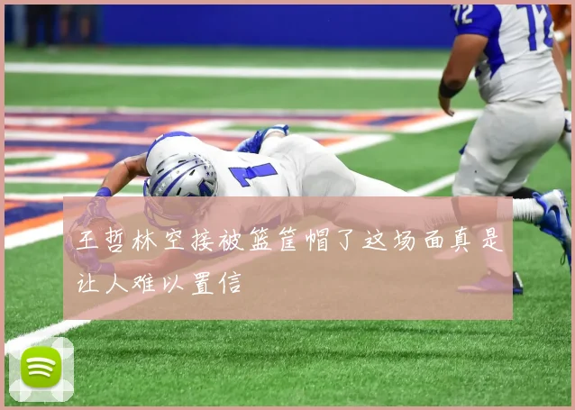 王哲林空接被篮筐帽了这场面真是让人难以置信